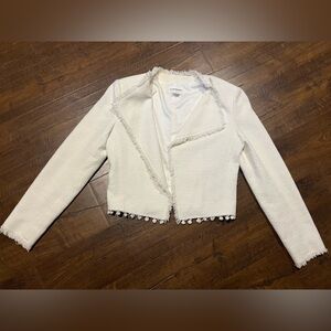 Club Monaco Elegant Cream Jacket